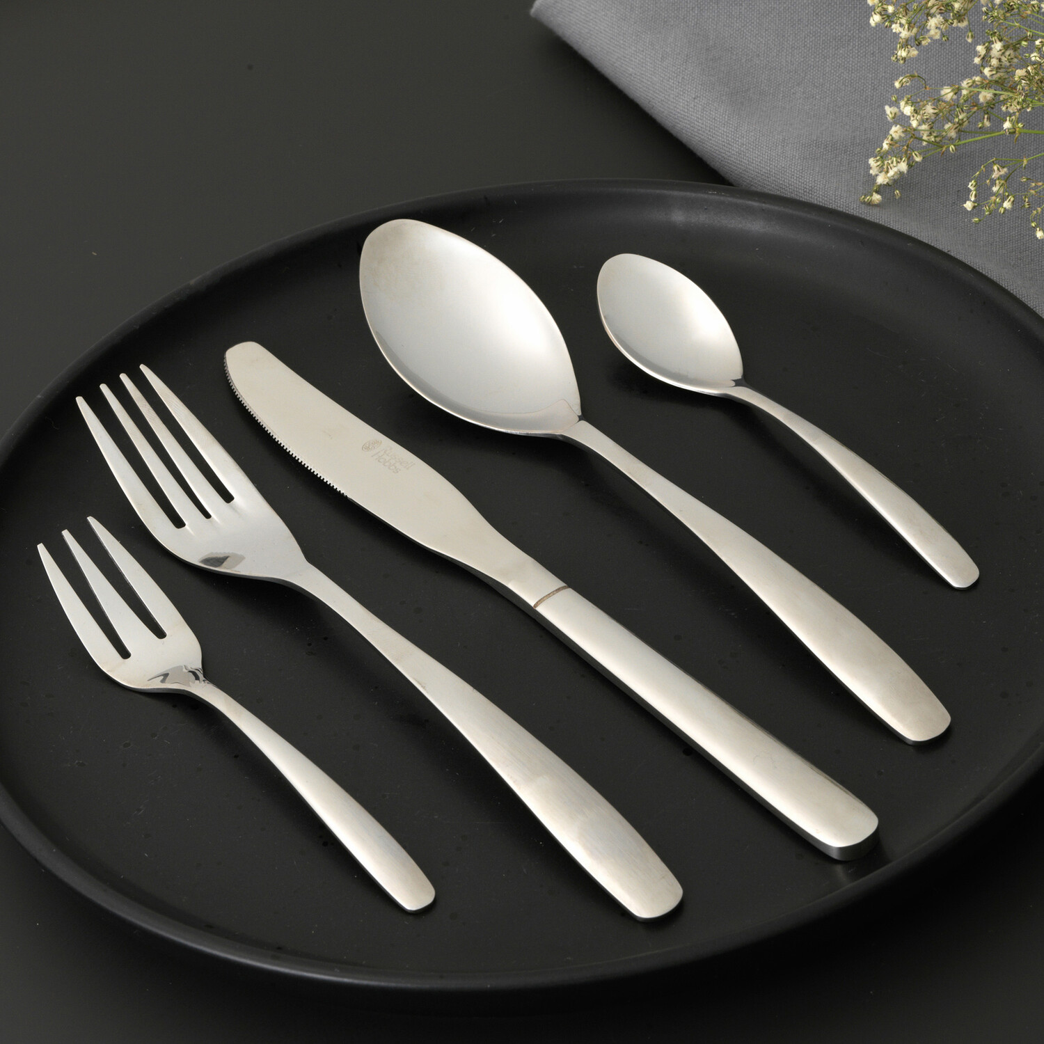 20-Piece Florence Cutlery Set - Chrome Image 6