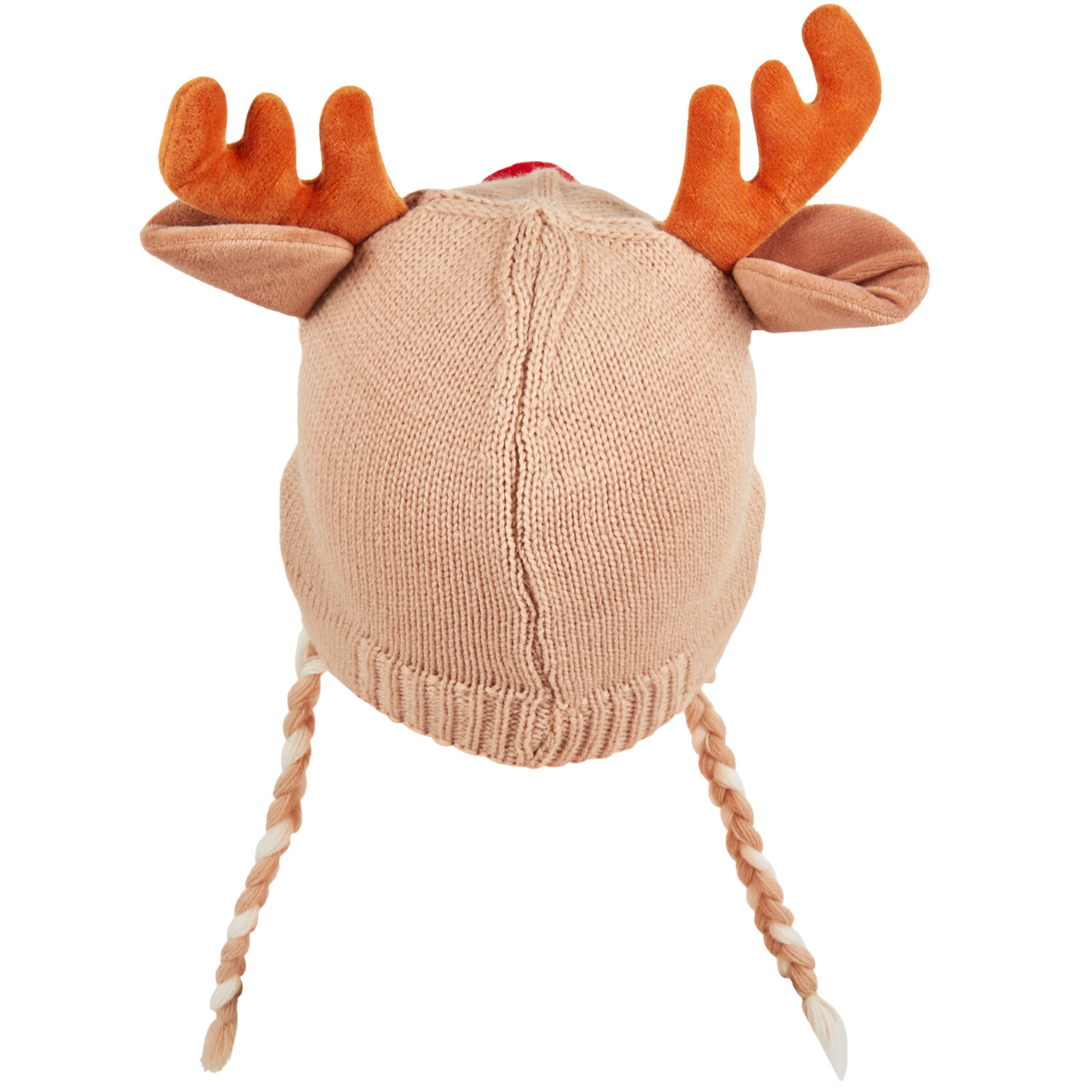 Children's Reindeer Hat - Brown Image 3