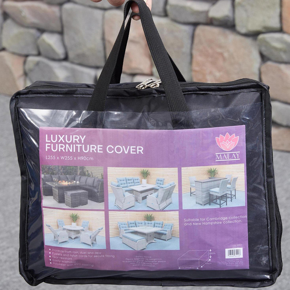 Luxury Furniture Cover - Black Image 4