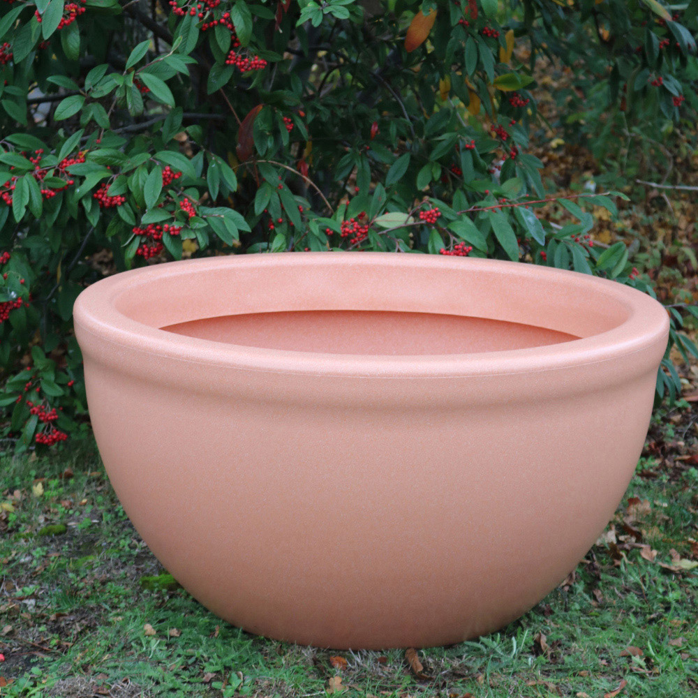 Trifibre Hampton Terracotta Low Bowl Planter 46 x 88cm Image 2