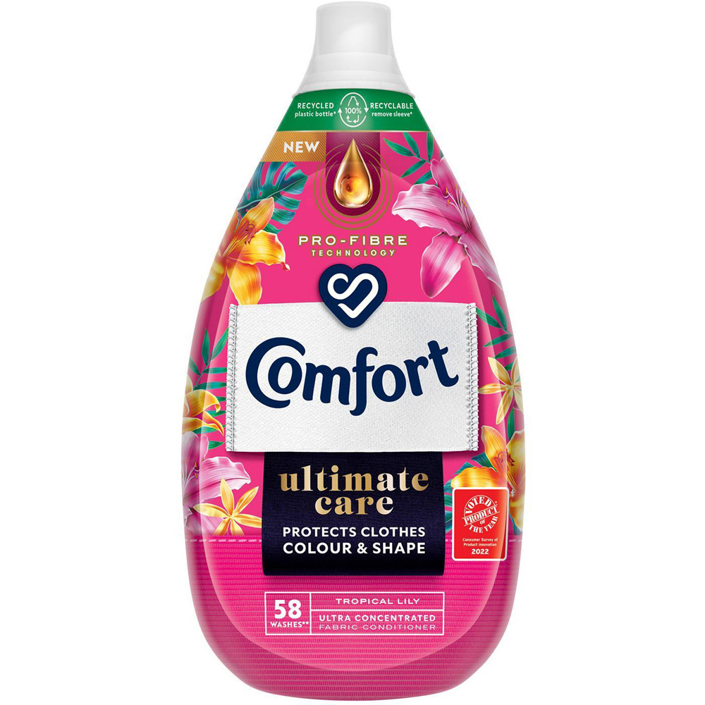 Surf Laundry Powder with Comfort Tropical Lily Fabric Conditioner Image 2