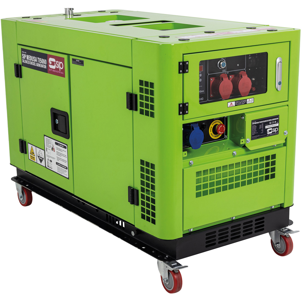 SIP MEDUSA T15000 Silenced Diesel Generator Image 1