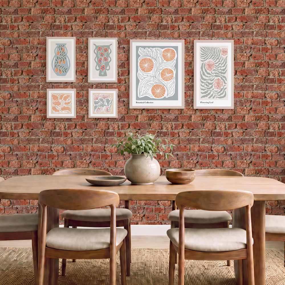 Arthouse 6-in-1 Abstract Botanicals Canvas Set Image 2