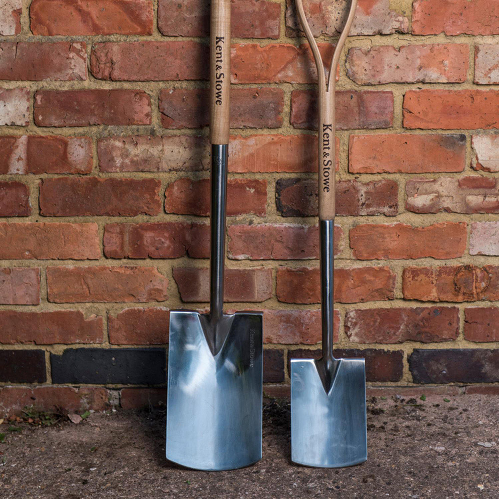 Kent & Stowe Stainless Steel Digging Spade Image 4