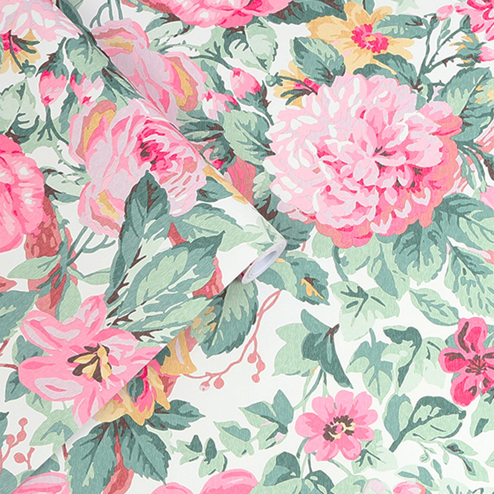 Laura Ashley Aveline Rose Wallpaper Image 2