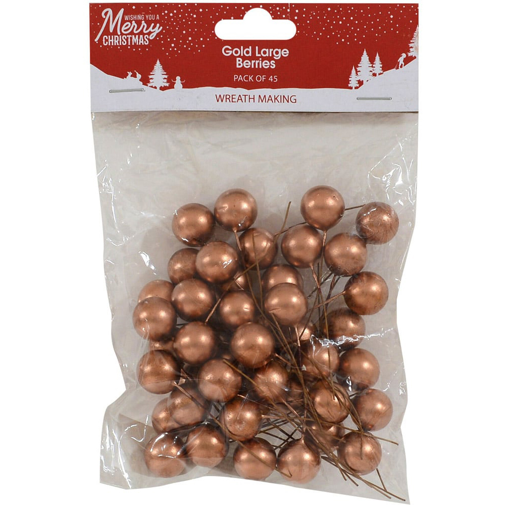 Single Large Berries Decoration 45 Pack in Assorted styles Image 4