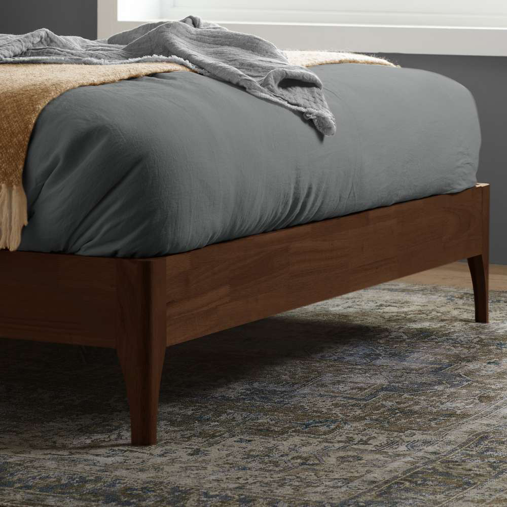 Birlea Halfden King Size Bed Frame with Boucle Winged Headboard Image 7