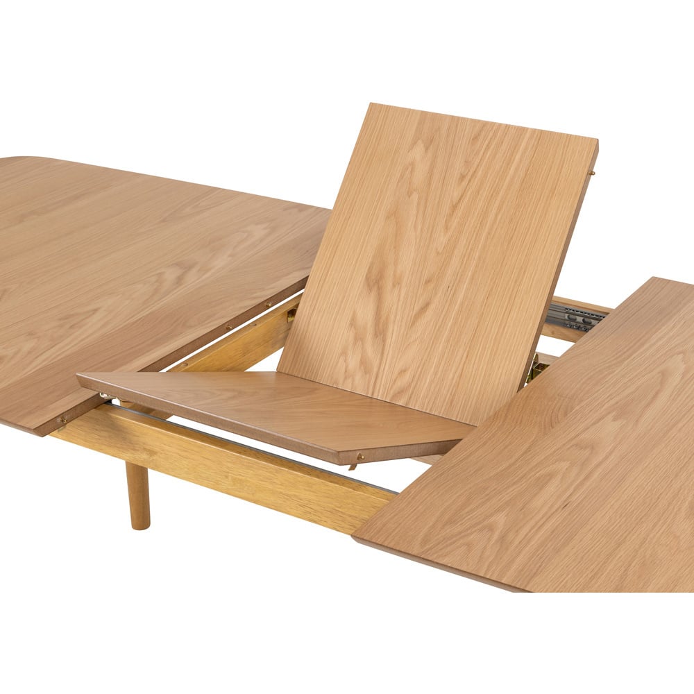 Florence Montreux 6 Seater Dining Table Oak Image 5