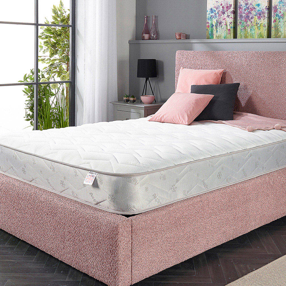 Aspire Small Double Cool Touch Diamond Memory Foam and Bonnell Spring Hybrid Mattress Image 6