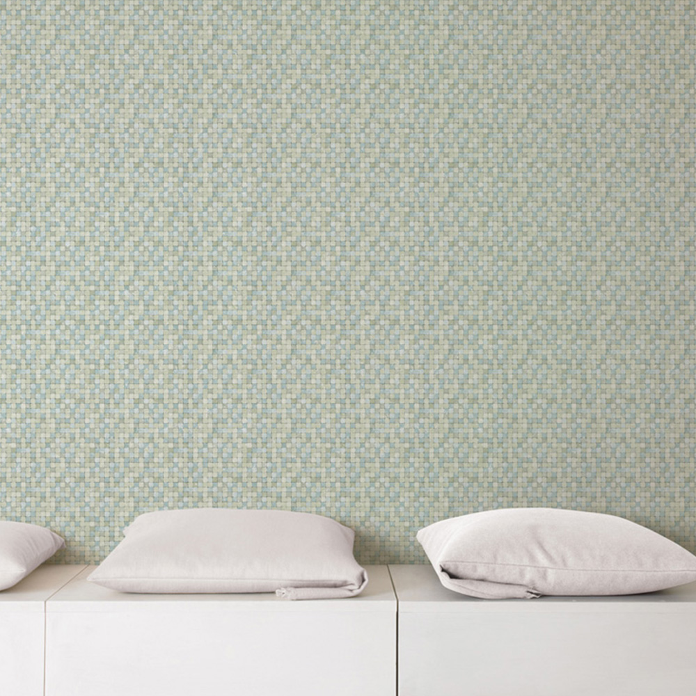 Galerie Natural FX Ceramic Tiles Green and Turquoise Wallpaper Image 2