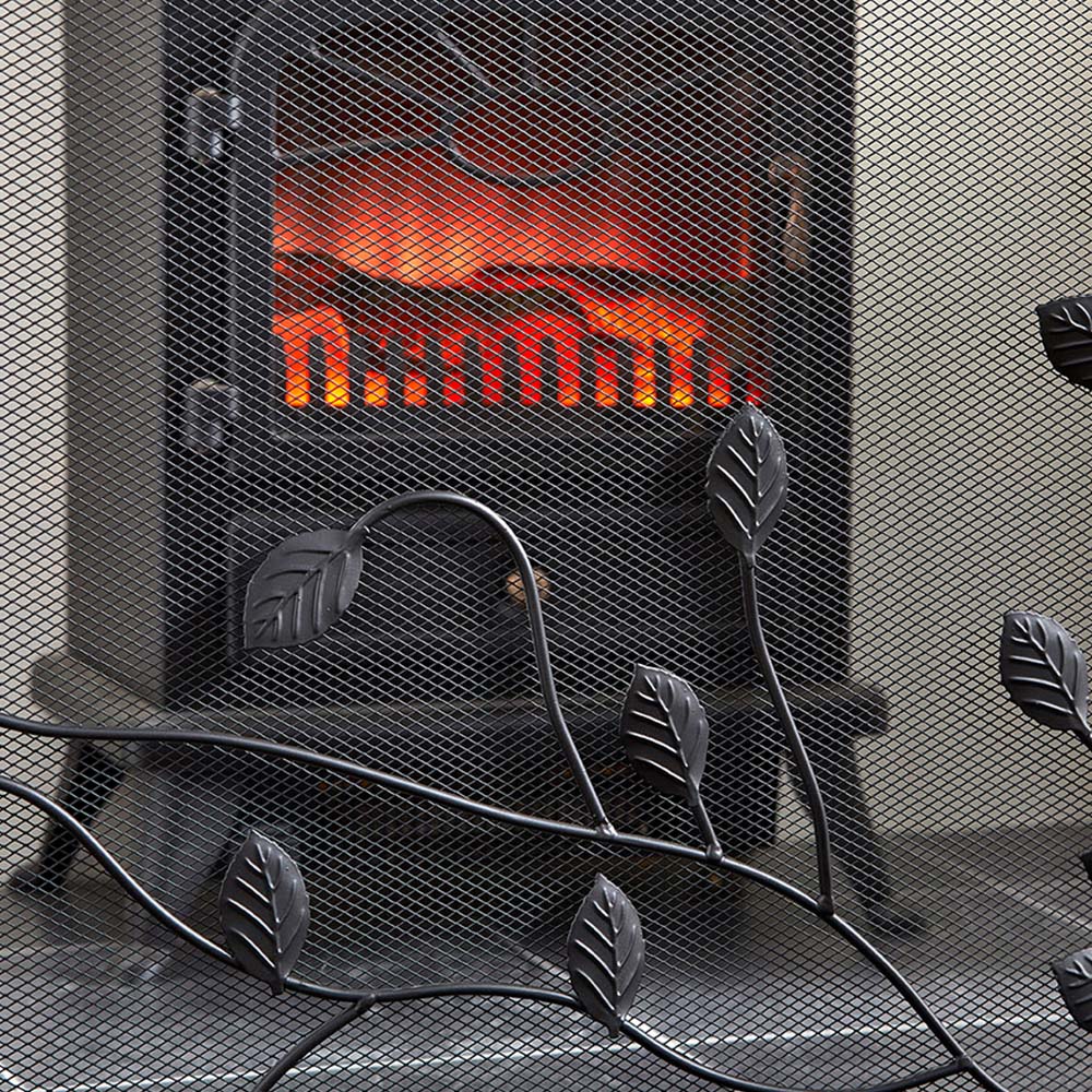 Inglenook Fireside Leaf Fireplace Guard Image 3