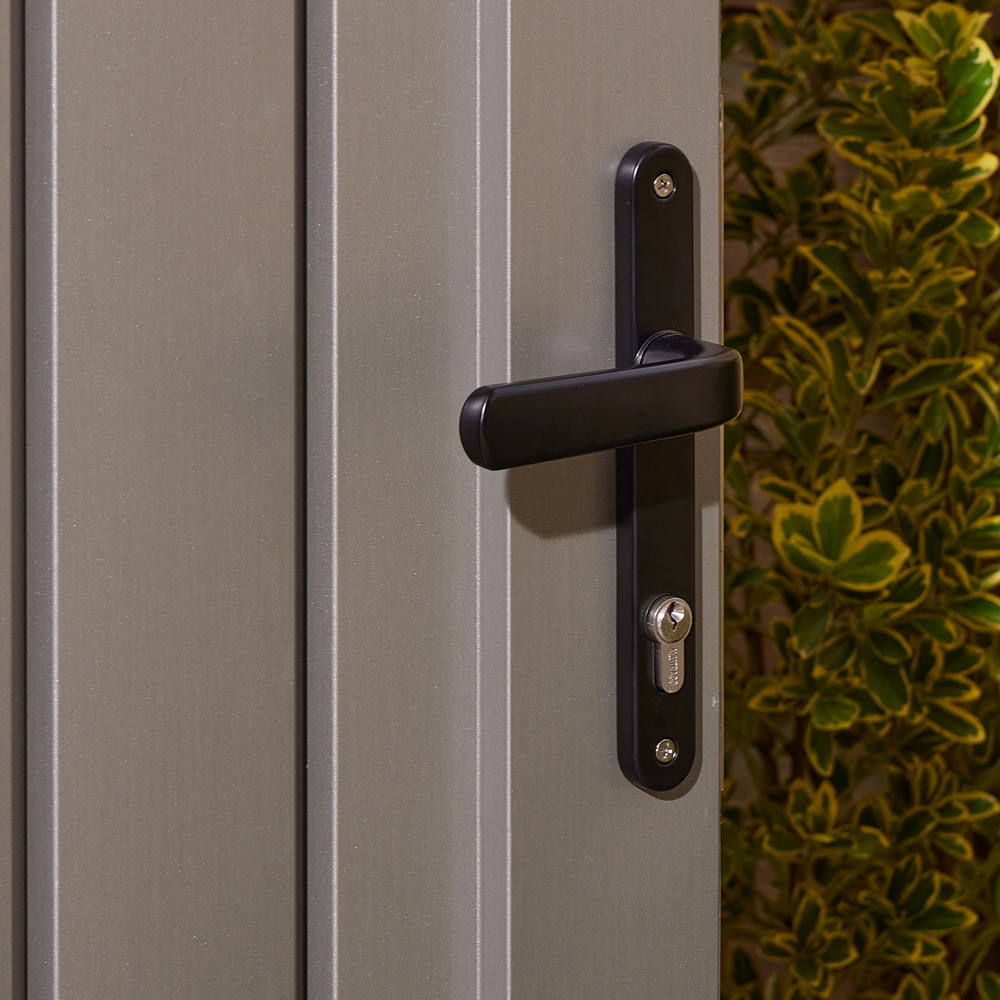 Rowlinson Brentvale Premium Apex Metal Shed with Foundation Kit 8 x 4ft Image 7