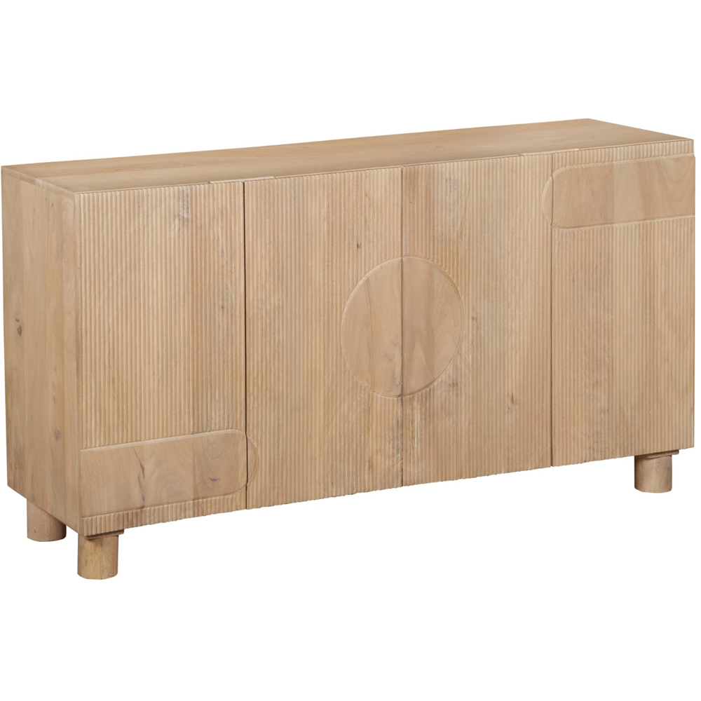 IH Design Ajmer 4 Door Solid Wood Sideboard Image 3