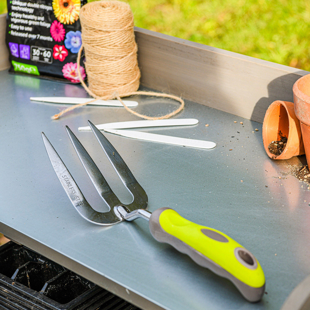 Garden Gear Stainless Steel Hand Fork Image 4