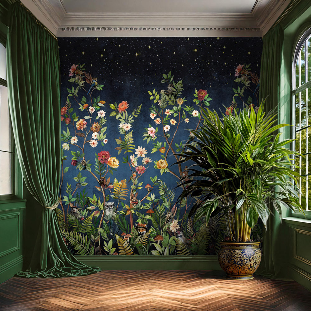 Holden Decor Amberwood Multicolour Wallpaper Image 2