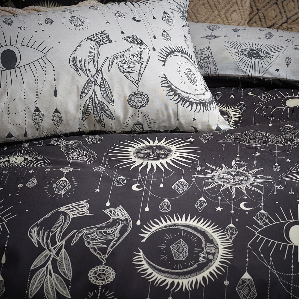 furn. Constellation Celestial King Size Multicolour Duvet Set Image 2