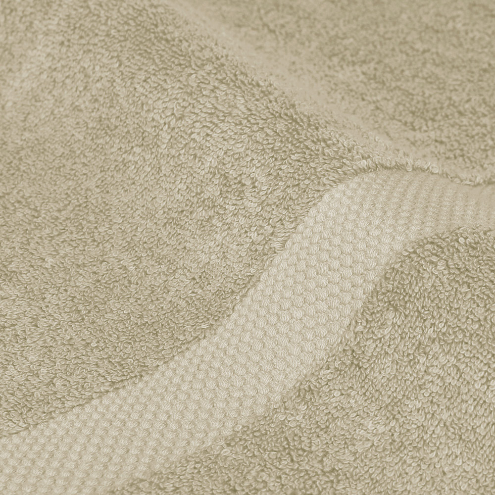 Yard Loft Combed Cotton Oatmeal Towel Bundle with Bath Sheets Set of 6 Image 4