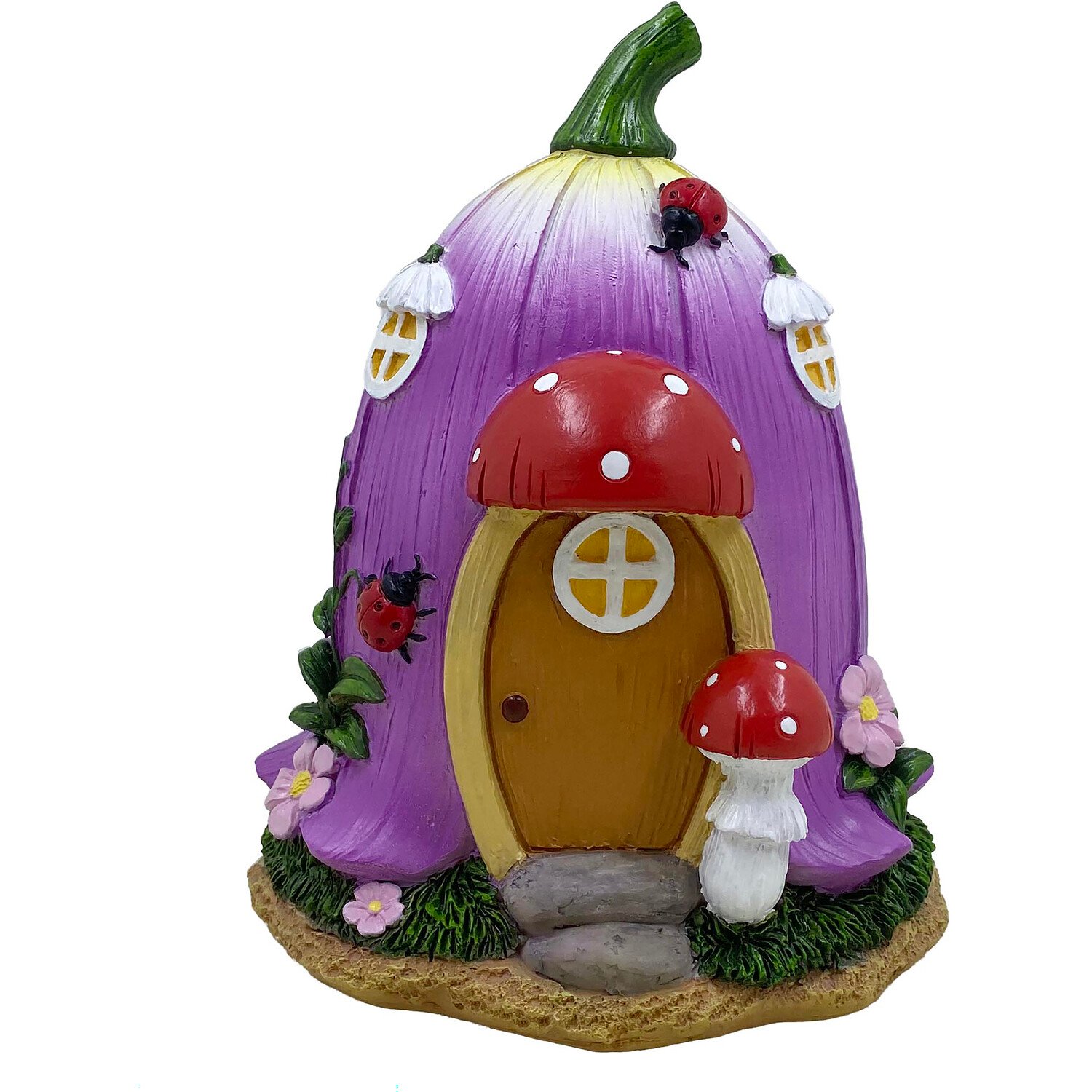 Purple Acorn House Ornament Image