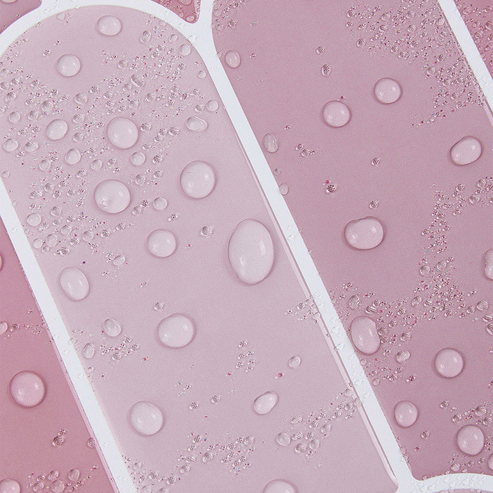 Living and Home Dark Pink Arch Self Adhesive Wall Sticker 10 Pack Image 5