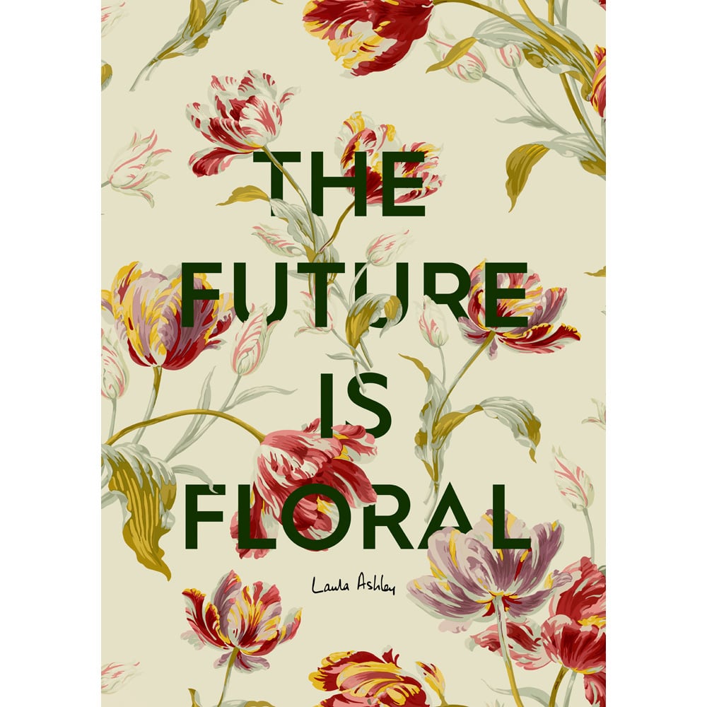 Laura Ashley Gosford Slogan Black Frame Wall Art 70 x 100cm Image 4