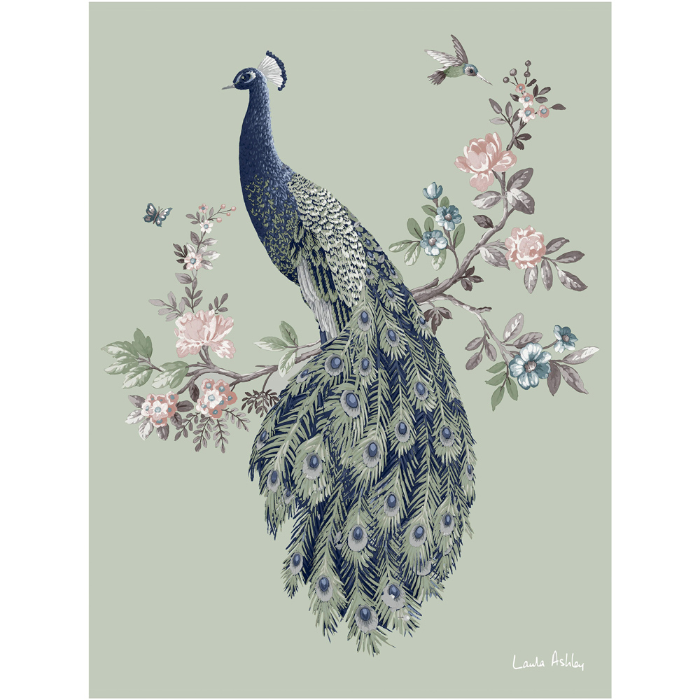 Laura Ashley Belvedere Wooden Frame Wall Art 50 x 70cm Image 4