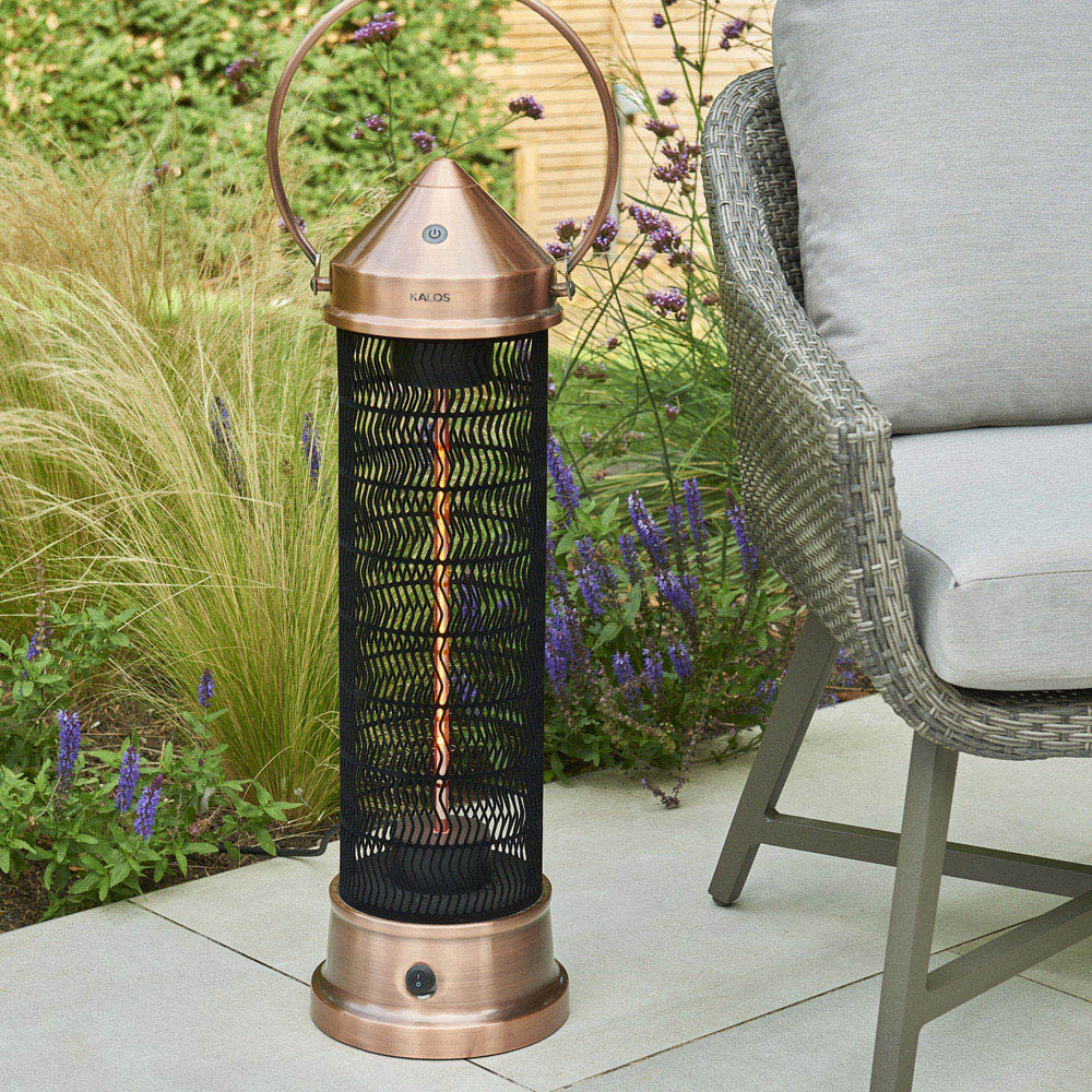 Kettler Copper Medium Lantern Electric Heater 1800W Image 2