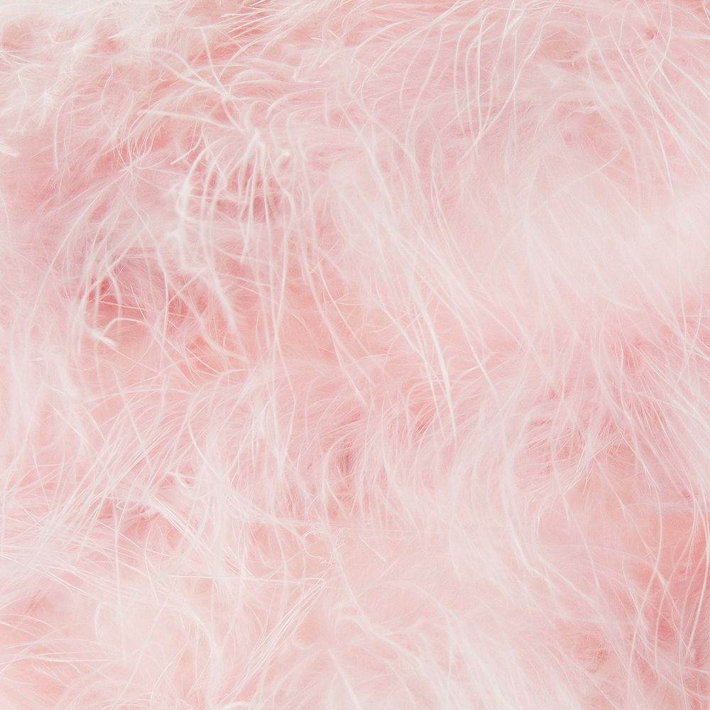 Happy Homewares Pink Feather Decorated Pendant Shade Image 3