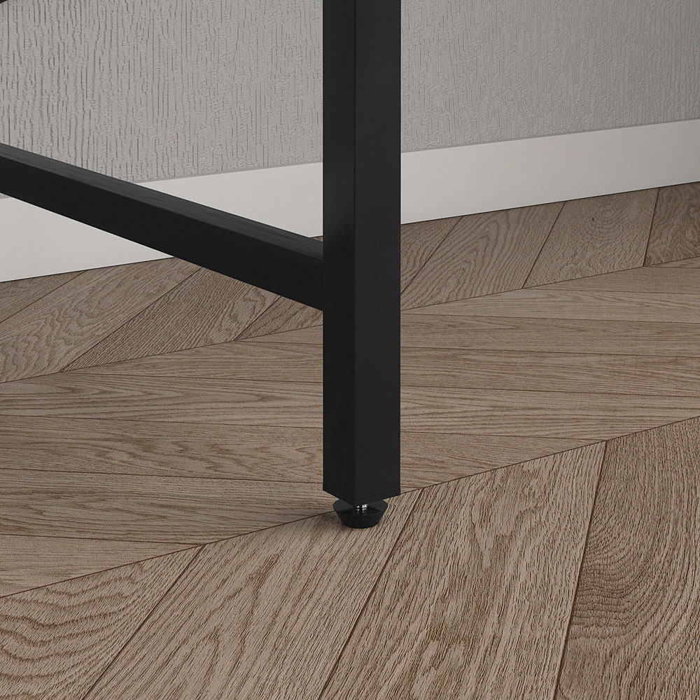 Chicago 2 Adjustable Shelf Computer Desk Brown Image 6