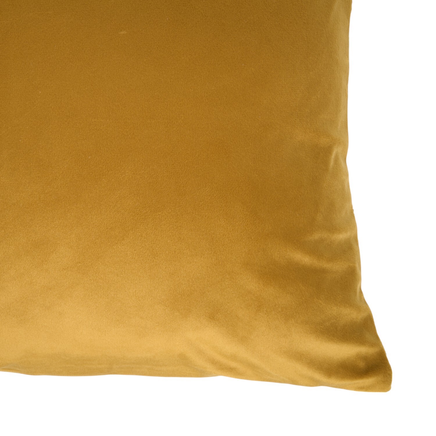 Soft Chenille Boucle Cushion Ochre Image 4