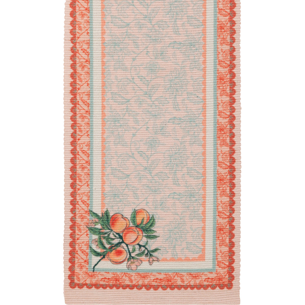 furn. Anemone Multicolour Peaches Indoor and Outdoor Table Runner 35 x 220cm Image 2