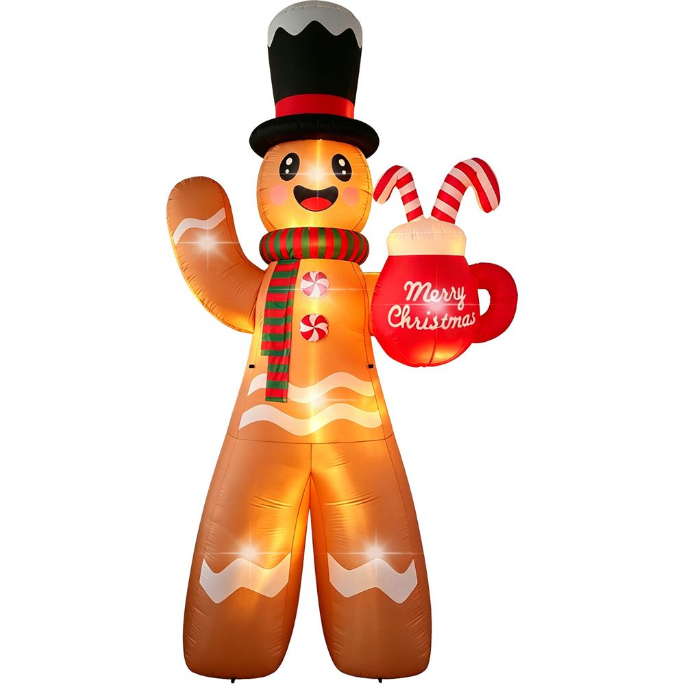 Gingerbread Festive Inflatable Image 2
