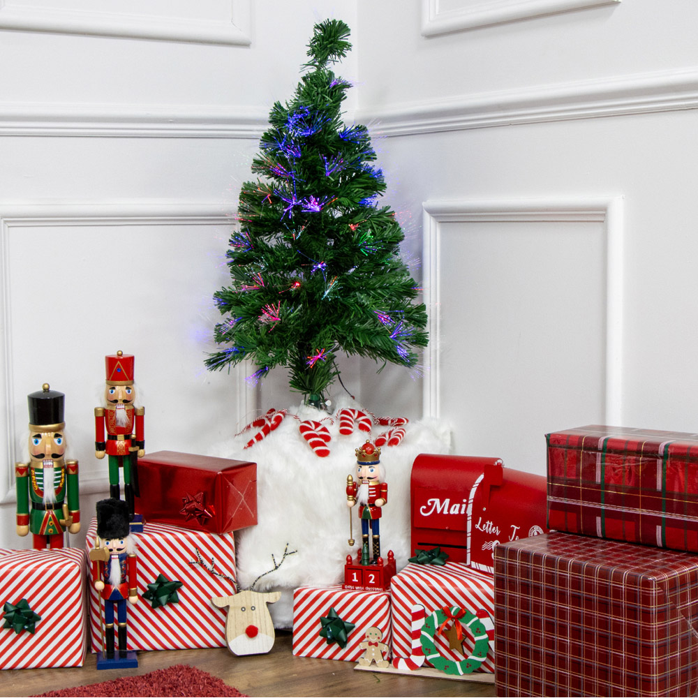 The Christmas Workshop Green Fibre Optic Christmas Tree 3ft Image 2