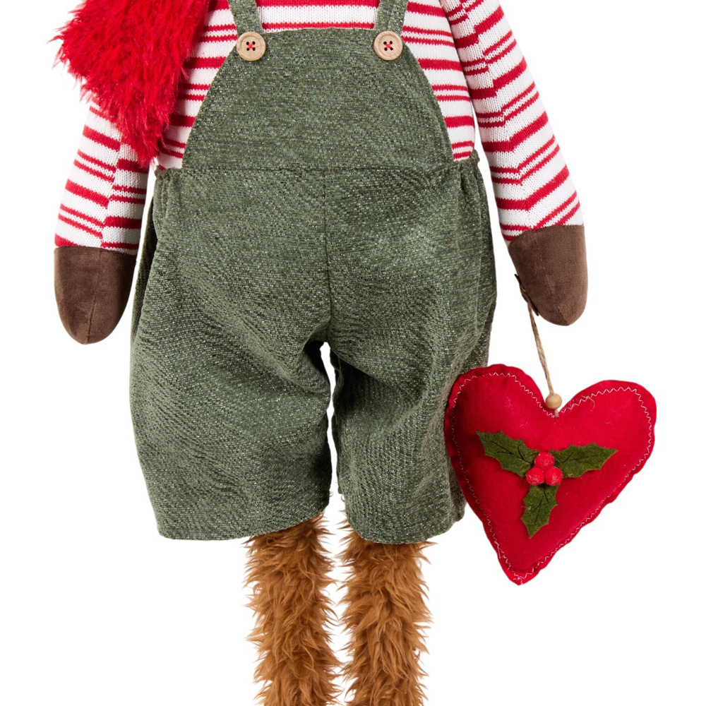 Festive Extendable Highland Cow Decoration Image 5