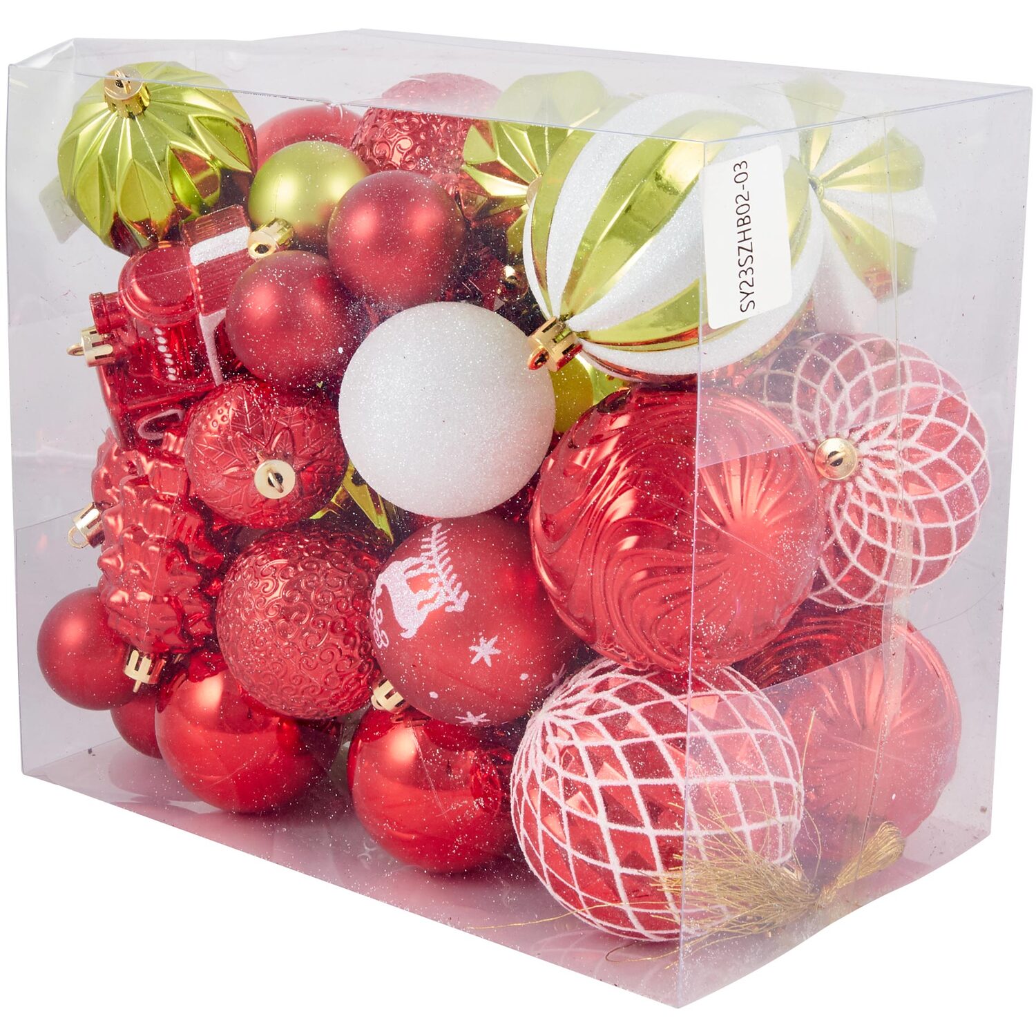 Set of 65 Candy Cane Lane Bauble Pack Image 5