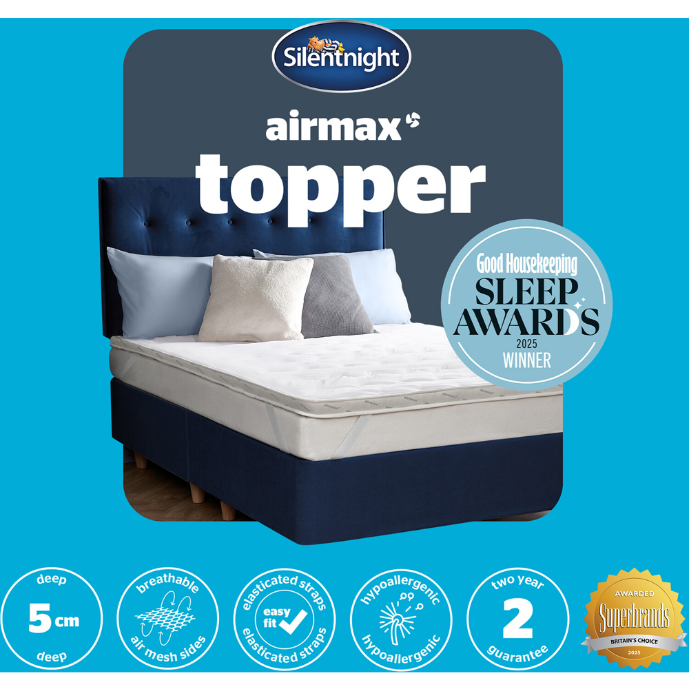 Silentnight Airmax Mattress Topper King Image 9