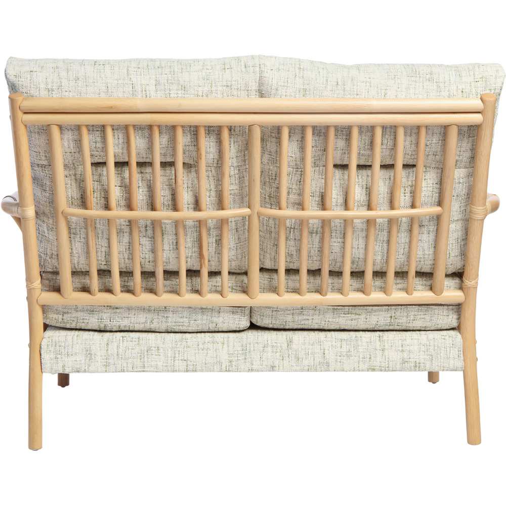 Desser Solo 2 Seater Natural Rattan Apple Crumble Sofa Image 5