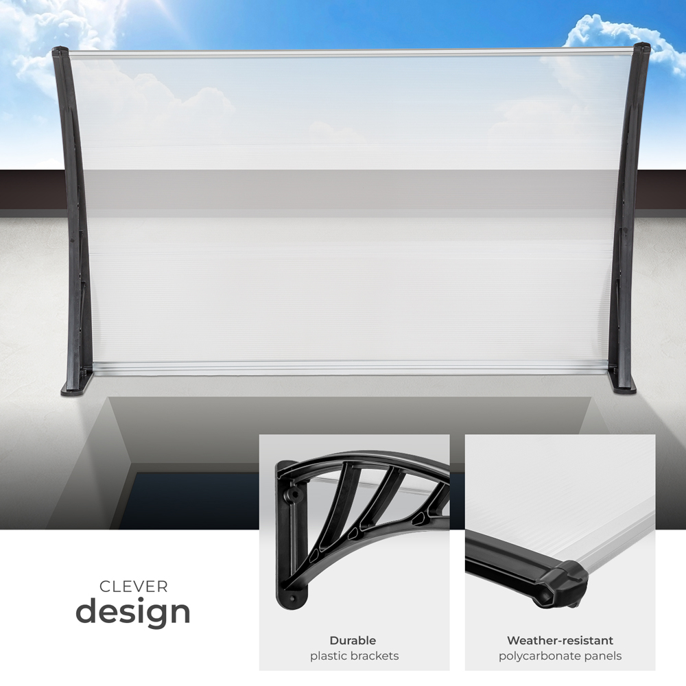 tectake Transparent Canopy 1.2 x 0.9m Image 6
