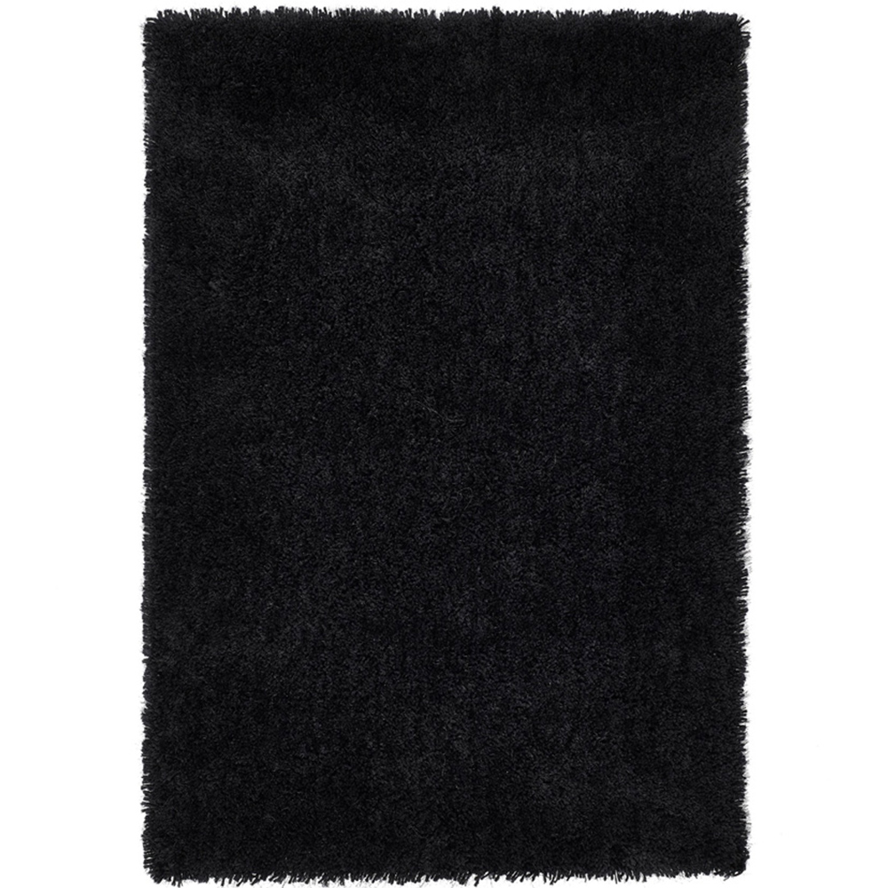 Origins Chicago Black Rug 90 x 150cm Image 1
