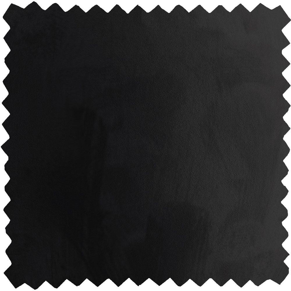 DS Living Amelia Small Single Black Upholstered Panel Divan Bed Image 2