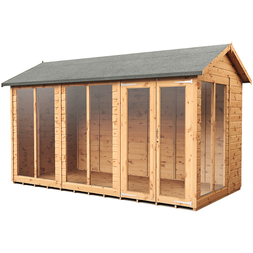 Empire Sheds 6 x 12ft Double Door Tongue and Groove Wooden Apex Garden Shed Image 1