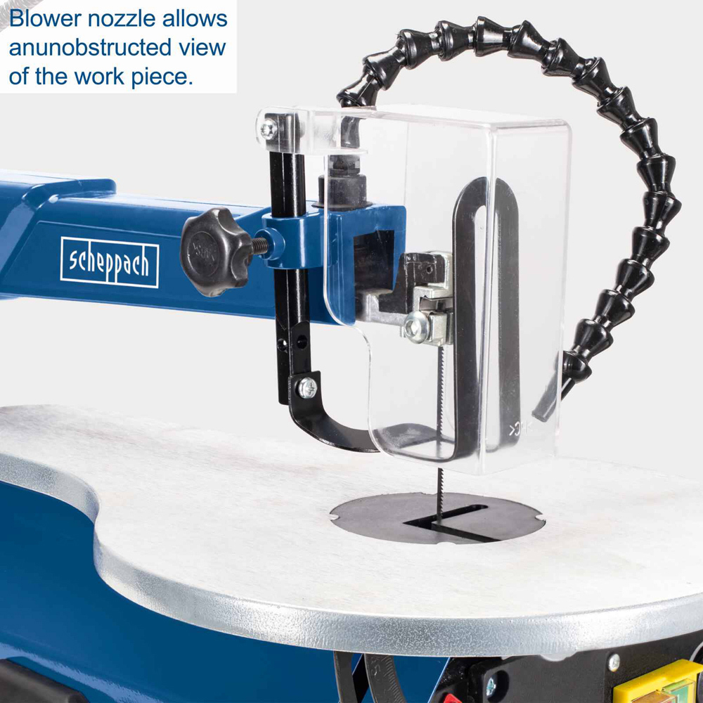 Scheppach SD1600V 50mm Cutting Height Scroll Saw with LED Light 120W Image 8