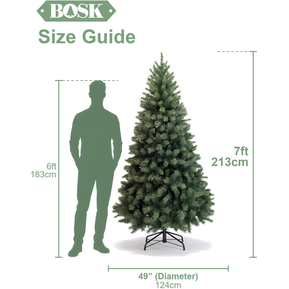 Bosk Calgary Spruce Artificial Christmas Tree 7ft Image 7