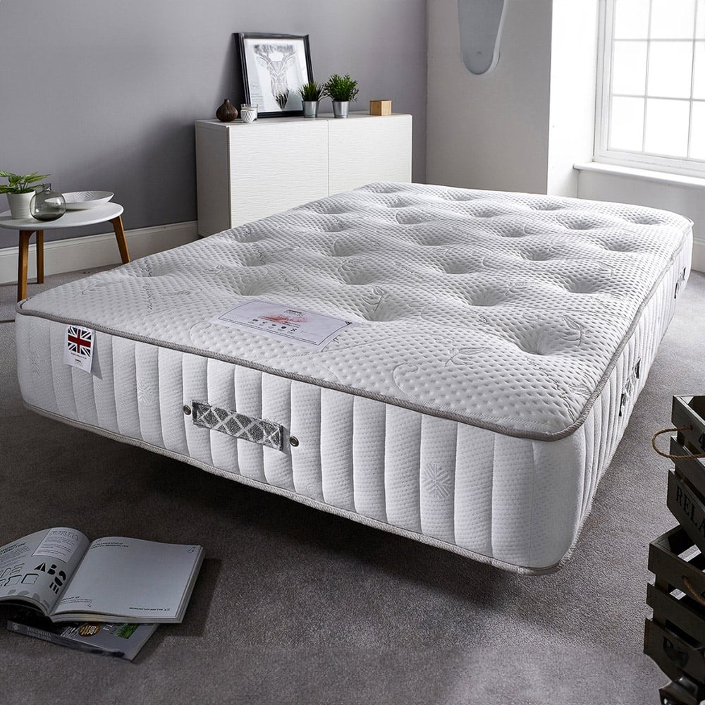 Aspire Furniture Double Natural Cashmere Pocket Mattress Image 2