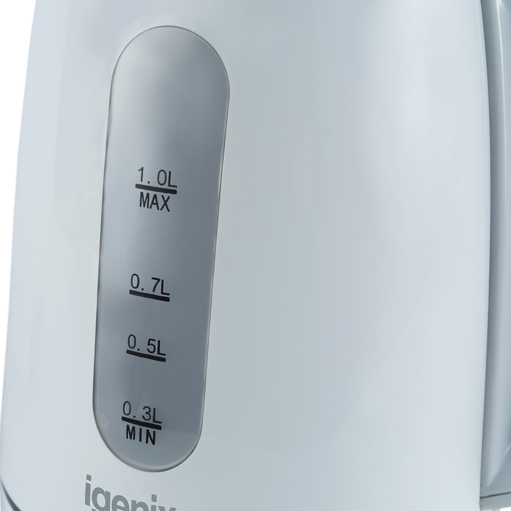 Igenix White 1L Jug Kettle 2200W Image 7