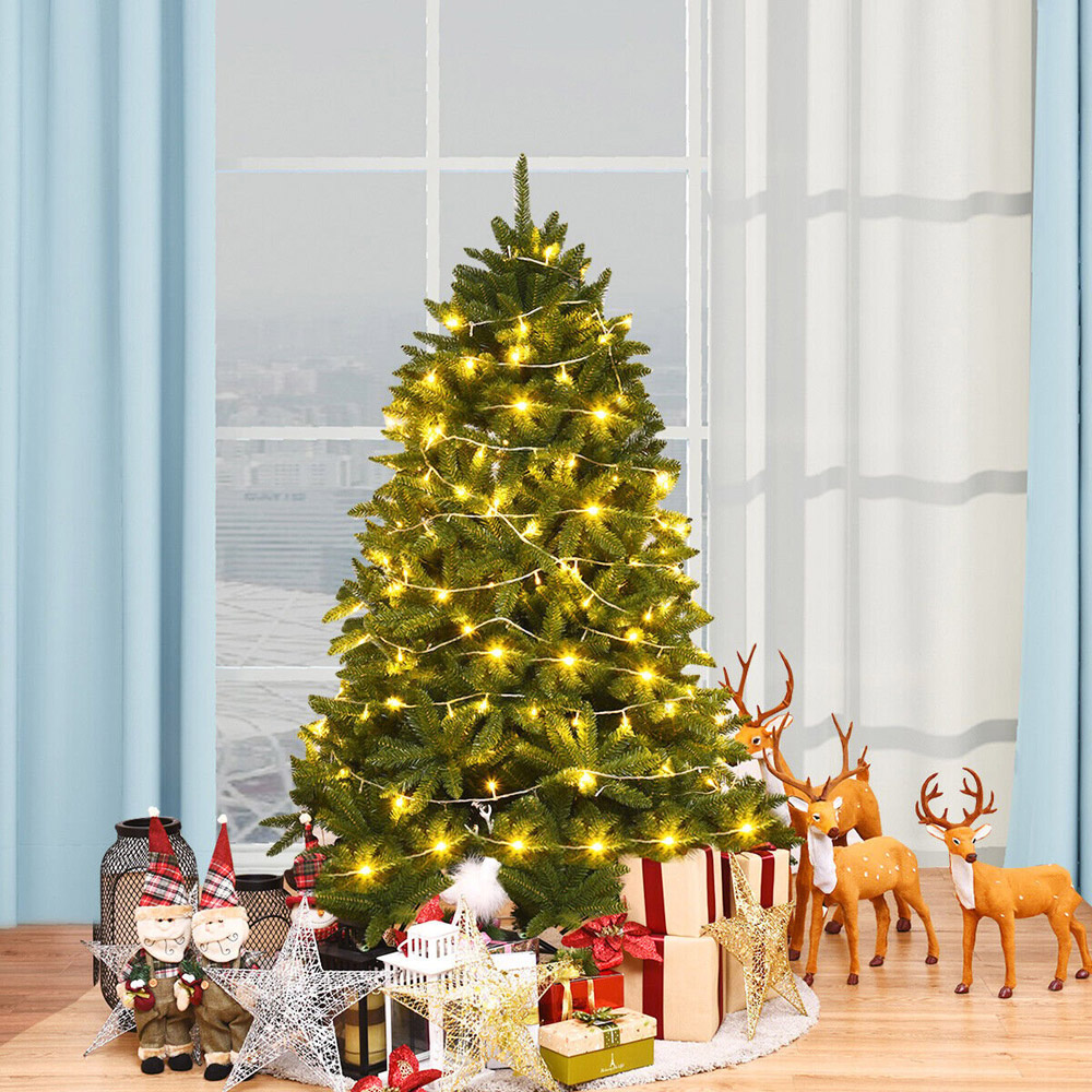 Costway PVC Tips Artificial Christmas Tree 5ft Image 3