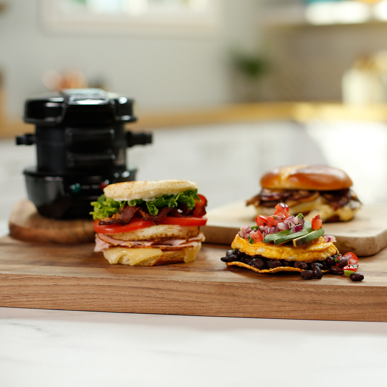 Drew & Cole Breakfast Sandwich Maker Image 5