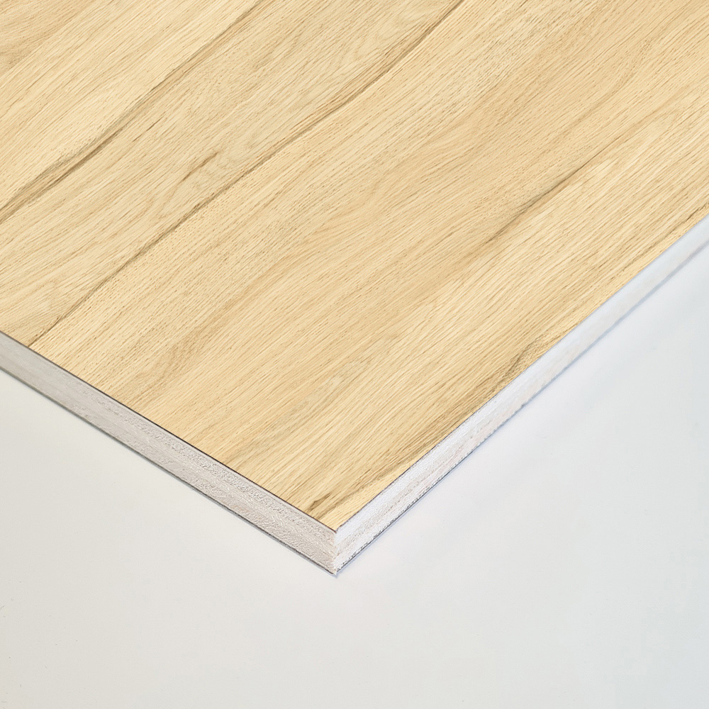 Wetwall Mermaid Tongue and Groove English Oak Plywood Shower Panel 2420 x 1185mm Image 3