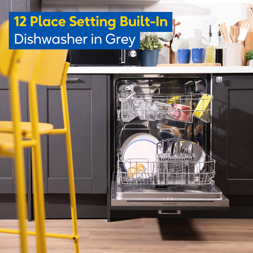 Russell Hobbs RH60BIDW00E1 Integrated Built-In Dishwasher Image 8