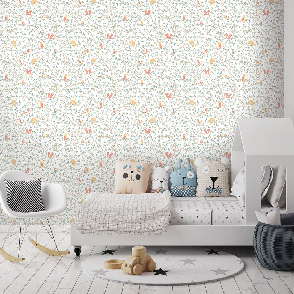 Muriva Mini Forest Wallpaper Image 2