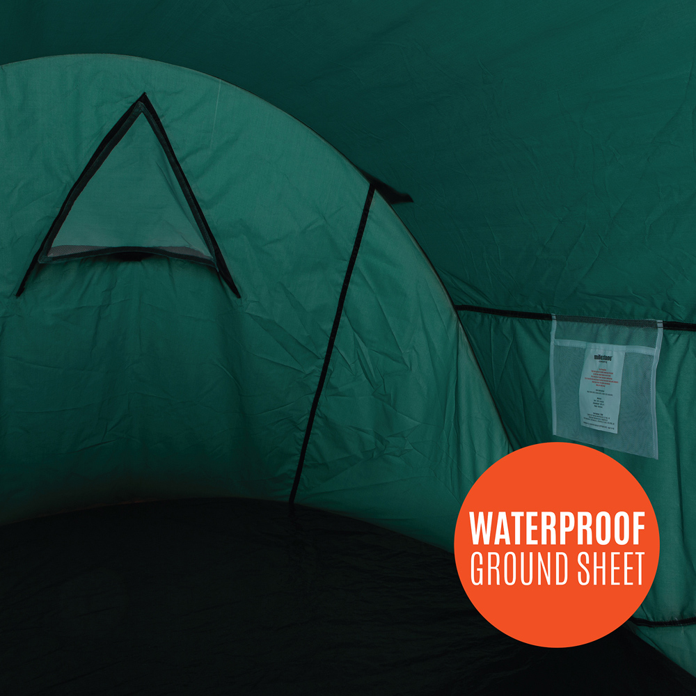 Milestone Camping Festival Pop Up Tent Evergreen Image 6